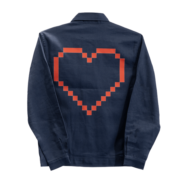 PIECE 33 - HEART BLUE SMALL