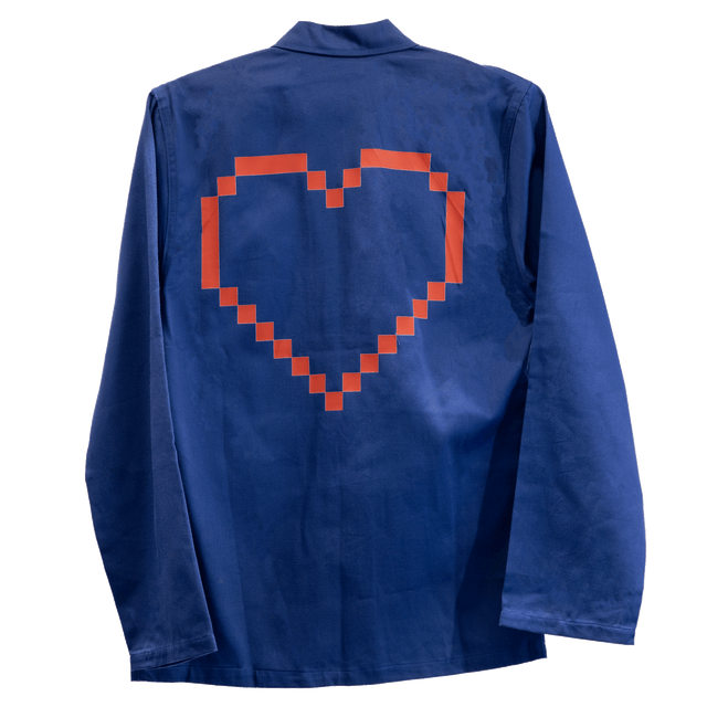 PIECE 37 - HEART BLUE REGULAR