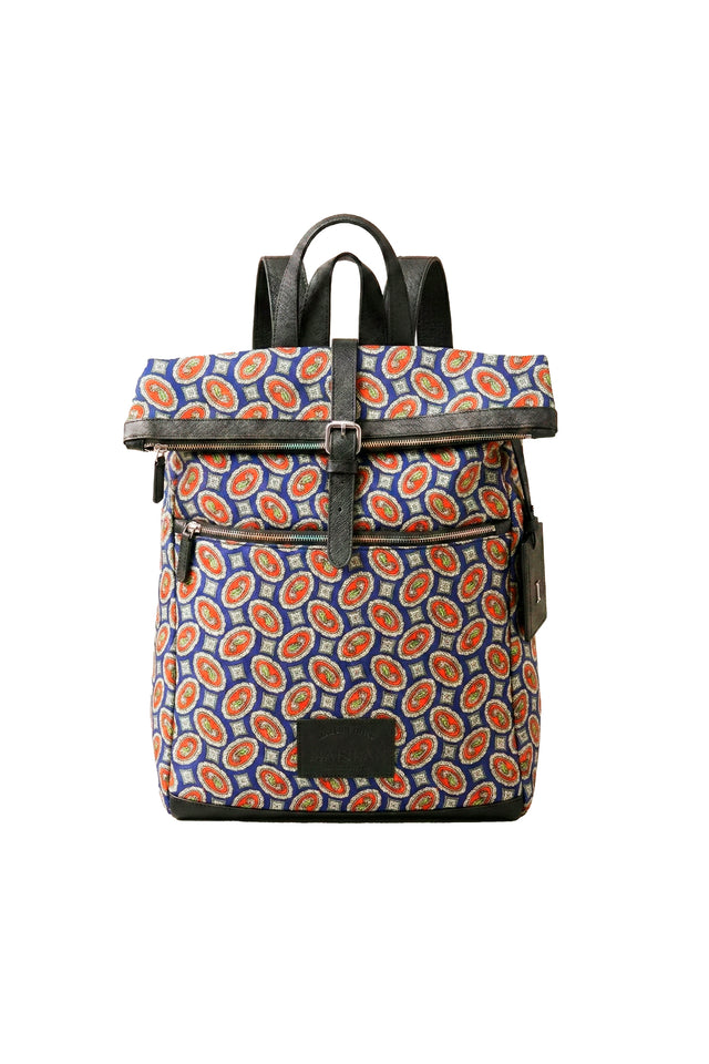 Waxman Blue Paisley Backpack