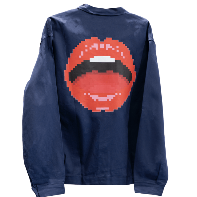 PIECE 30 - MOUTH BLUE OVERSIZE