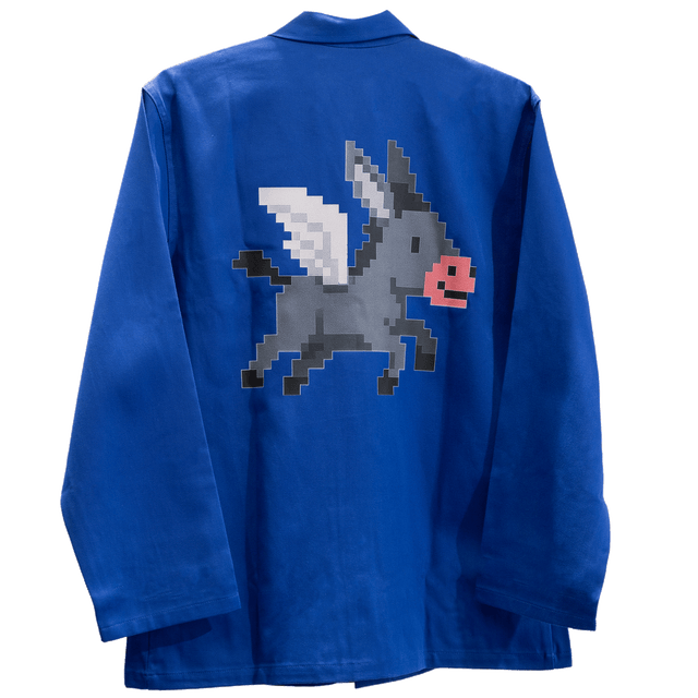 PIECE 08 - DONKEY BLUE OVER