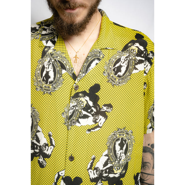 Camicia YELLOW Waxman Brothers colletto