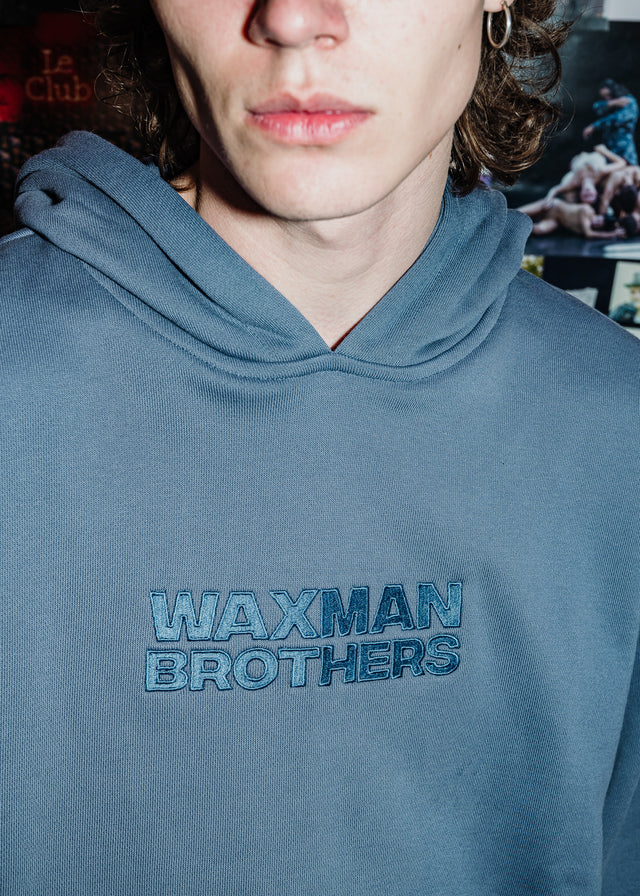 SWEATSHIRT WAXMAN BROTHERS LIGHT BLUE