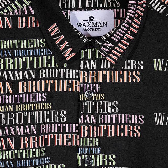 Camicia Regular - Waxman Black dettaglio